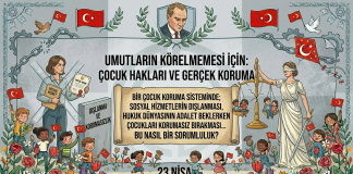 ÇOCUKLARIN KORUNMASI VE HEKİM RAPORU DAHİL ADALET İÇİN KAMUOYU DUYURUSU